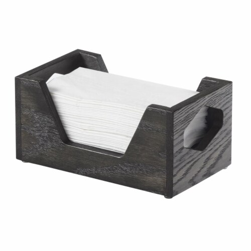 Cal Mil 3810-87 Cinderwood Napkin Holder Perspective: front