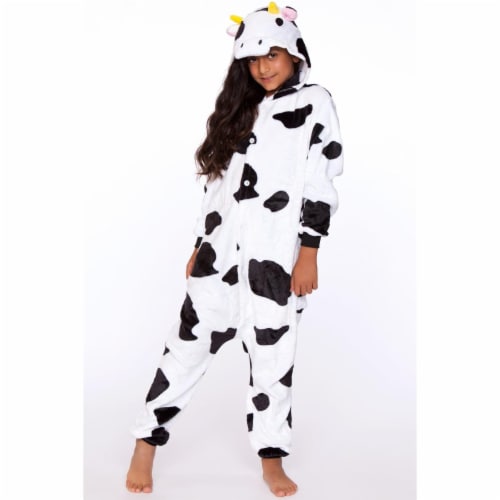 Be Wicked Unisex Cow Child One Piece, - 7-9 Years Costume Perspective: front