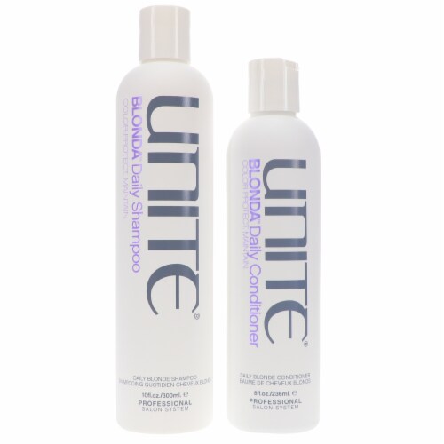 Unite Blonda Daily Shampoo & Conditioner Combo Pack Perspective: front
