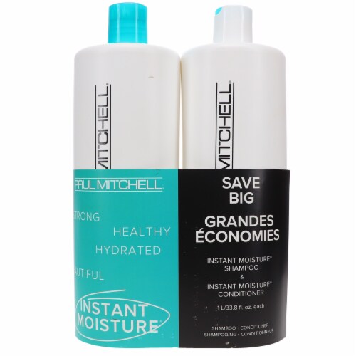 Paul Mitchell Instant Moisture Daily Shampoo 33.8 oz Instant Moisture Treatment 33.8 oz Com, 67.6 oz - Pick Save