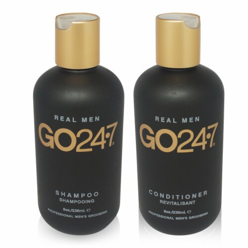 Unite Real Men Go24-7 Shampoo & Conditioner Combo Pack Perspective: front
