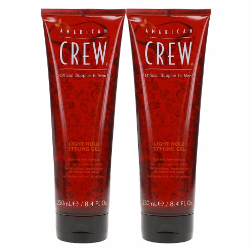 American Crew Light Hold Styling Gel 8.4 oz 2 Pack Perspective: front