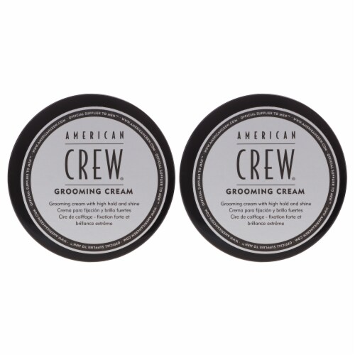 American Crew Grooming Cream 3 oz 2 Pack Perspective: front