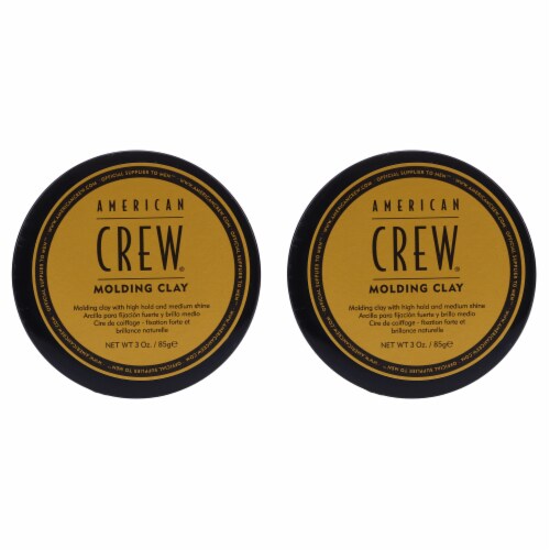 American Crew Molding Clay 3 oz 2 Pack Perspective: front