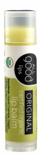 Elemental Herbs  All Good Lips Lip Balm Certified Organic   Original Perspective: front
