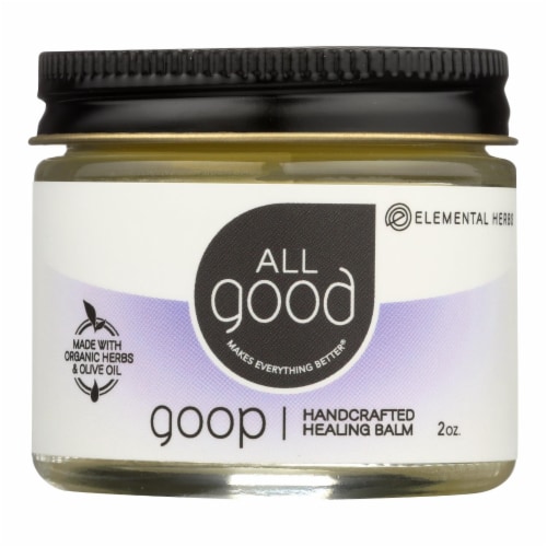 Elemental Herbs  All Good Goop Healing Balm Perspective: front