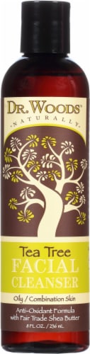 Dr. Woods Tea Tree Facial Cleanser Perspective: front