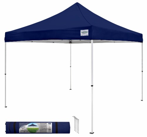 Caravan Canopy Sports M-Series 2 Pro Instant Canopy - Navy Blue Perspective: front