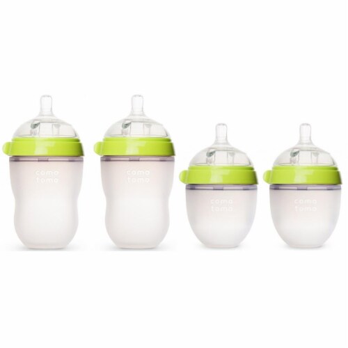 Comotomo Baby Bottle Starter Set Green Two 8oz Two 5oz 4 Kroger