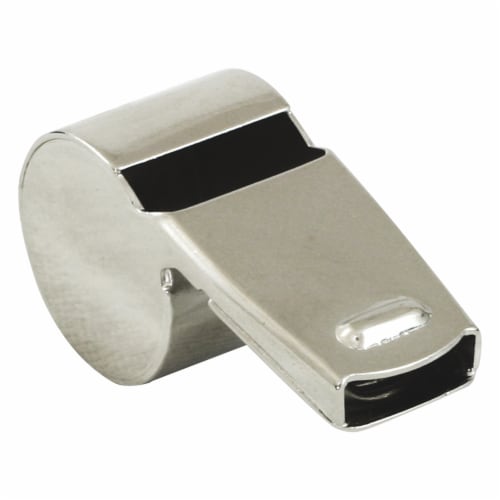 Spalding Metal Whistle - Silver Perspective: front
