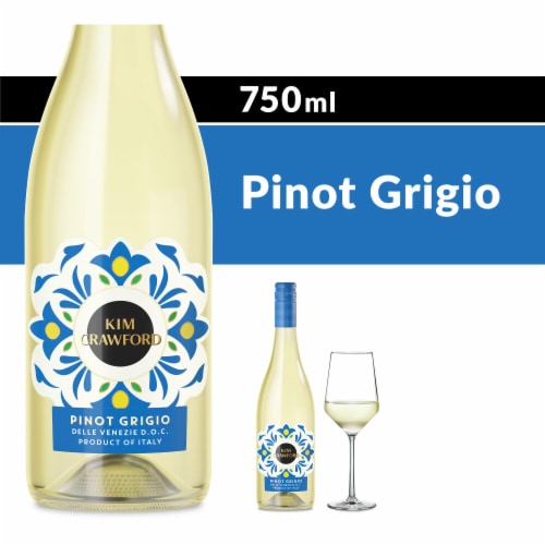 Kim Crawford Pinot Grigio Delle Venezie DOC Italian White Wine Perspective: front