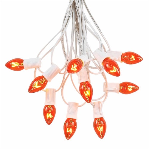 Amber patio lights hotsell