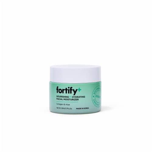 Fortify + Natural Germ Fighting Skincare Nourishing & Hydrating Facial Moisturizer Perspective: front