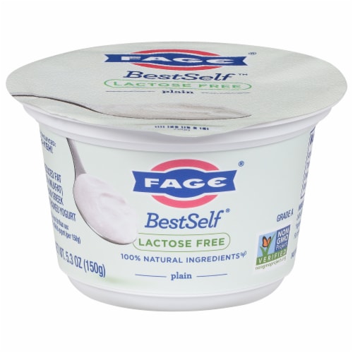 Fage® Best Self™ Lactose Free Plain Greek Yogurt Perspective: front