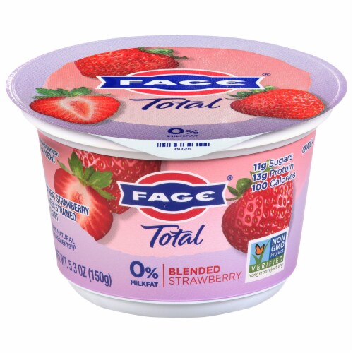 Fage® Total Blended Strawberry Nonfat Greek Yogurt