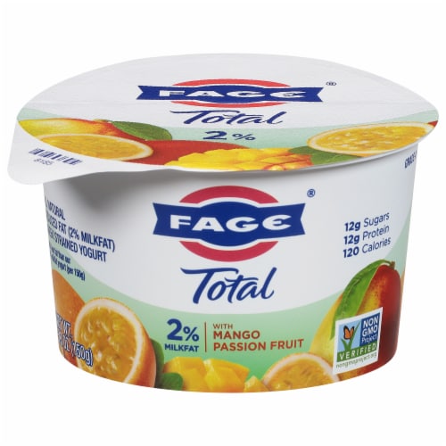 Fage® Total with Mango Passion Fruit Lowfat Greek Yogurt Perspective: front