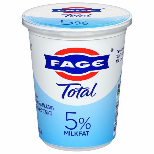 Fage® Total 5% Plain Yogurt Perspective: front