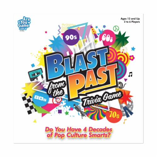 AreYouGame Blast From the Past Trivia Game Perspective: front