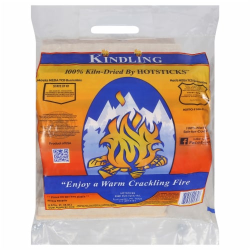 Hotsticks™ Kiln Dried Kindling Perspective: front