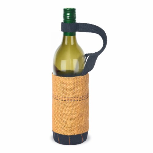 BOTOLE Unique Bottle Gifter Carrier Organic Handmade with Handle Perspective: front