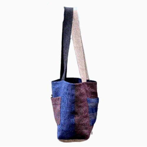 BISHESH Organic Reversible Cotton-lined Small Tote Bag with Two Pockets, pc  - Smith's Food and Drug