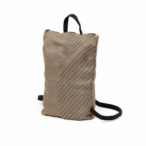Ohrna PICHON Daypack Embroidered Sustainable Slim Stylish with Pockets Perspective: front
