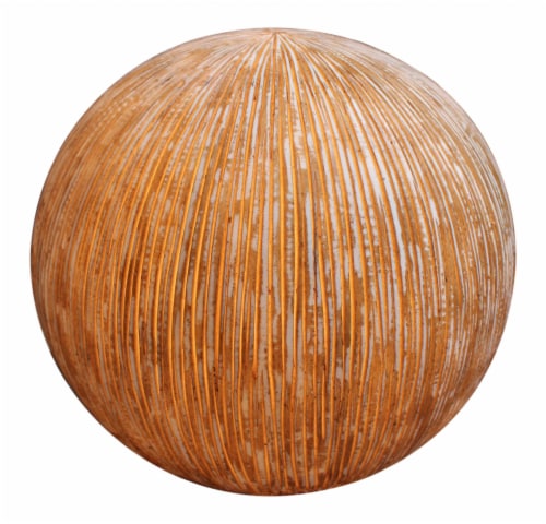 1 X 16 X 14 Sandstone Ribbed Finish Outdoor Light - Ball 1 X 16 X 14 Sandstone Ribbed Finish Outdoor Light - Ball