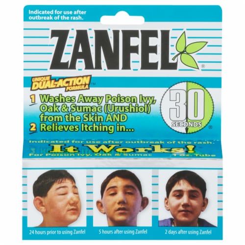 Zanfel® Weed Poison Relief Perspective: front