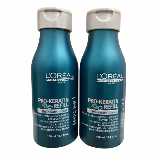 L'Oreal Pro Keratin Refill Travel Shampoo 3.4 OZ Set of - Pay Less Super