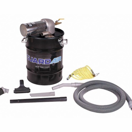 Guardair Drum Vacuum,10 gal.,61 cfm N101MC Perspective: front