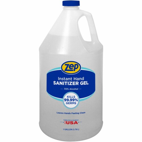 Zep Hand Sanitizer Gel - Clean Scent - 1 gal (3.8 L) - Kill Germs - Hand - Clear - Residue-free - 1 Each Zep Hand Sanitizer Gel - Clean Scent - 1 gal (3.8 L) - Kill Germs - Hand - Clear - Residue-free - 1 Each