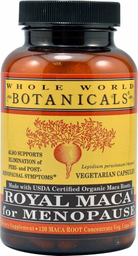 Whole World Botanicals  Royal Maca® for Menopause Perspective: front