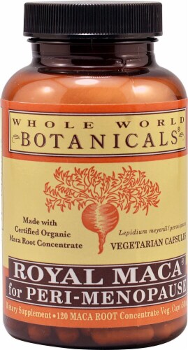 Whole World Botanicals  Royal Maca® for Peri-Menopause Perspective: front