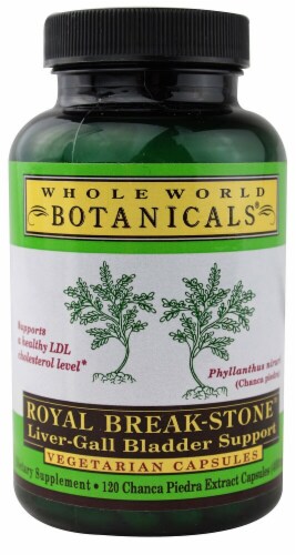 Whole World Botanicals Royal Break Stone Liver Gall Bladder Support Perspective: front