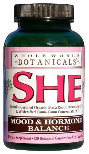 Whole World Botanicals  SHE Mood & Hormone Balance Perspective: front