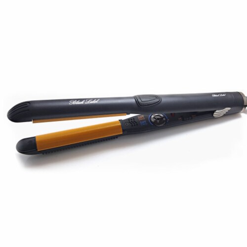 Black Label Professional Round 1 Infrared Nano Tech Solid Ceramic Flat Iron One Size Kroger