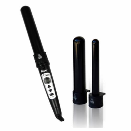 NEO Choice Trio 3 in 1 Digital Pro Interchangeable Ceramic Curling Wand Set one size Fry s Food Stores