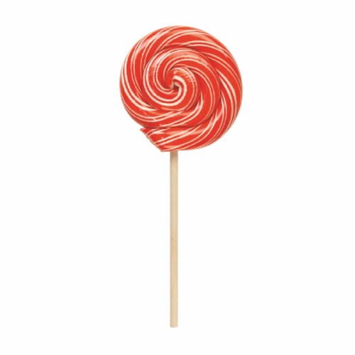 Hammond's Candies Cinnamon Lollipop Perspective: front