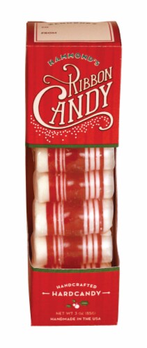 Hammond's Peppermint Ribbon Candy Perspective: front