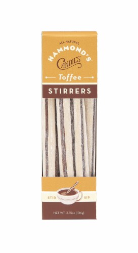 Hammond's Candies Toffee Stirrers Perspective: front