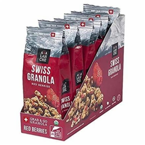 Avalanche Granola with Red Berries Perspective: front