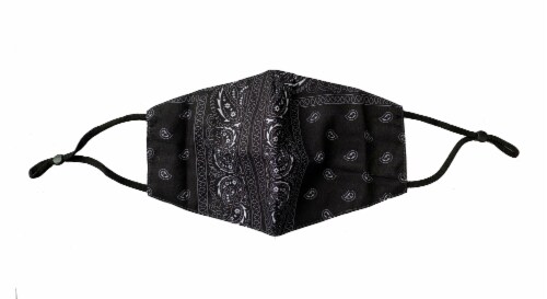 ORLY Men's Adjustable Safety & Protection Fabric Mask - Bandana Perspective: front