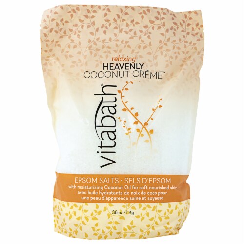 Vitabath® Heavenly Coconut Creme™ Epsom Salts Perspective: front