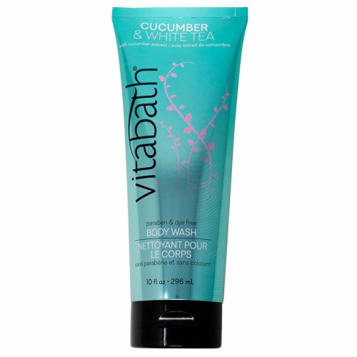 Vitabath Cucumber & White Tea Body Wash Perspective: front