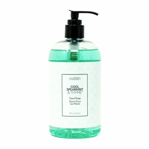 Vitabath Cool Spearmint & Thyme Hand Soap Perspective: front