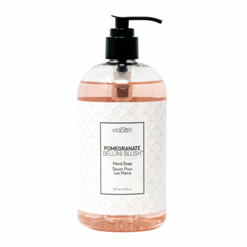 Vitabath Pomegranate Bellini Blush Hand Soap Perspective: front
