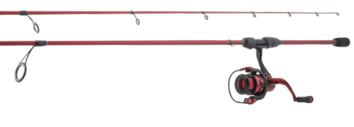 Matzuo Red Spin Combo Rod and Reel Perspective: front