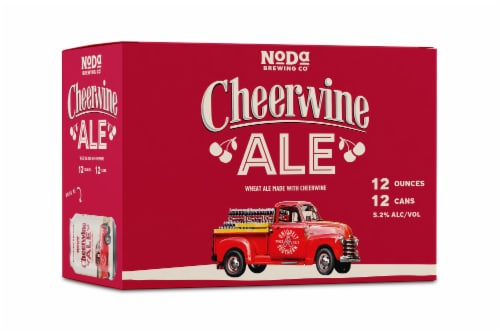 NoDa Brewing Company Cheerwine Ale Craft Beer Perspective: front