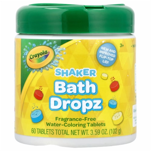 Crayola Color Bath Dropz Fizzers, 30-Count