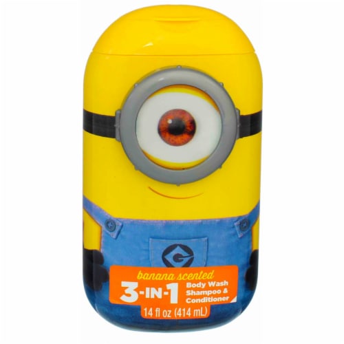 Disney Minions 3 In 1 Body Wash Perspective: front
